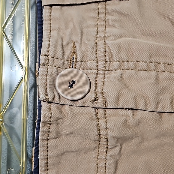 American Eagle Kick Boot Super Stretch Khaki Pants Size 0 - Picture 5 of 13